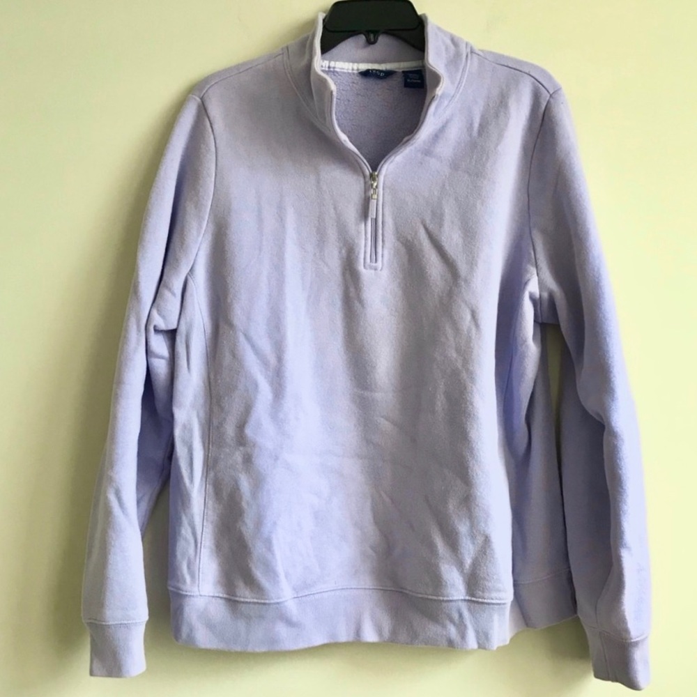 IZOD light purple pullover sweatshirt